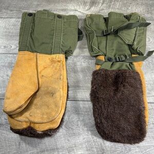 Expedition Arctic Extreme Cold Weather Insulated Mittens Army Green Military Med